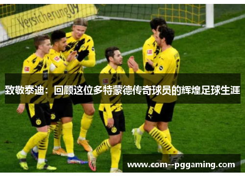 致敬泰迪:回顾这位多特蒙德传奇球员的辉煌足球生涯 致敬泰迪:回顾这位多特蒙德传奇球员的辉煌足球生涯